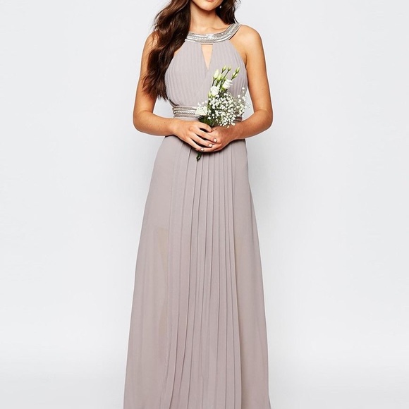 tfnc wedding embellished maxi dress